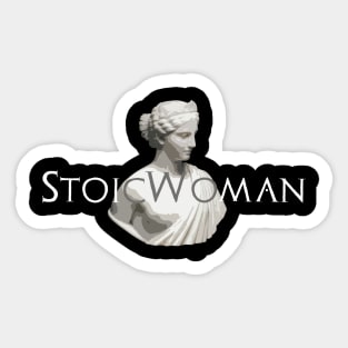 Stoic Woman Sticker